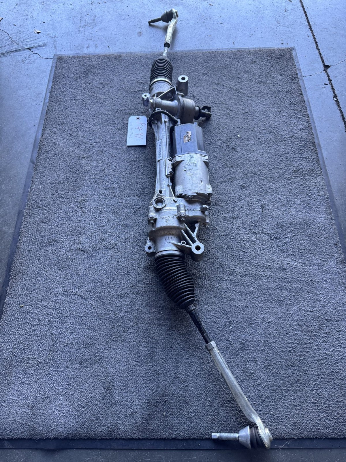 16-18 Mercedes-Benz W205 C-Class RWD Electric Steering Rack & Pinion OEM A2054607202 - eBay image 1