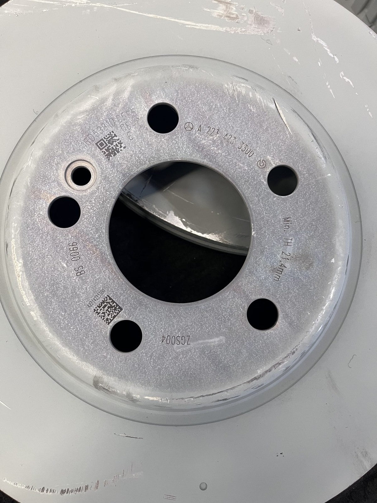 2023-2026 Mercedes-Benz C43 CLE450 E350 E450 GLC300 Rear Rotors Pair OEM A2234233300 - eBay image 2