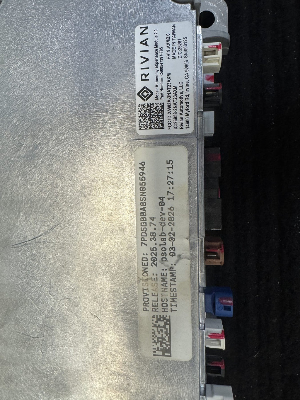 2025-2026 Rivian R1T R1S Gen 2 Axm 2.0 Autonomy Module OEM C400547397-F05 - eBay image 2