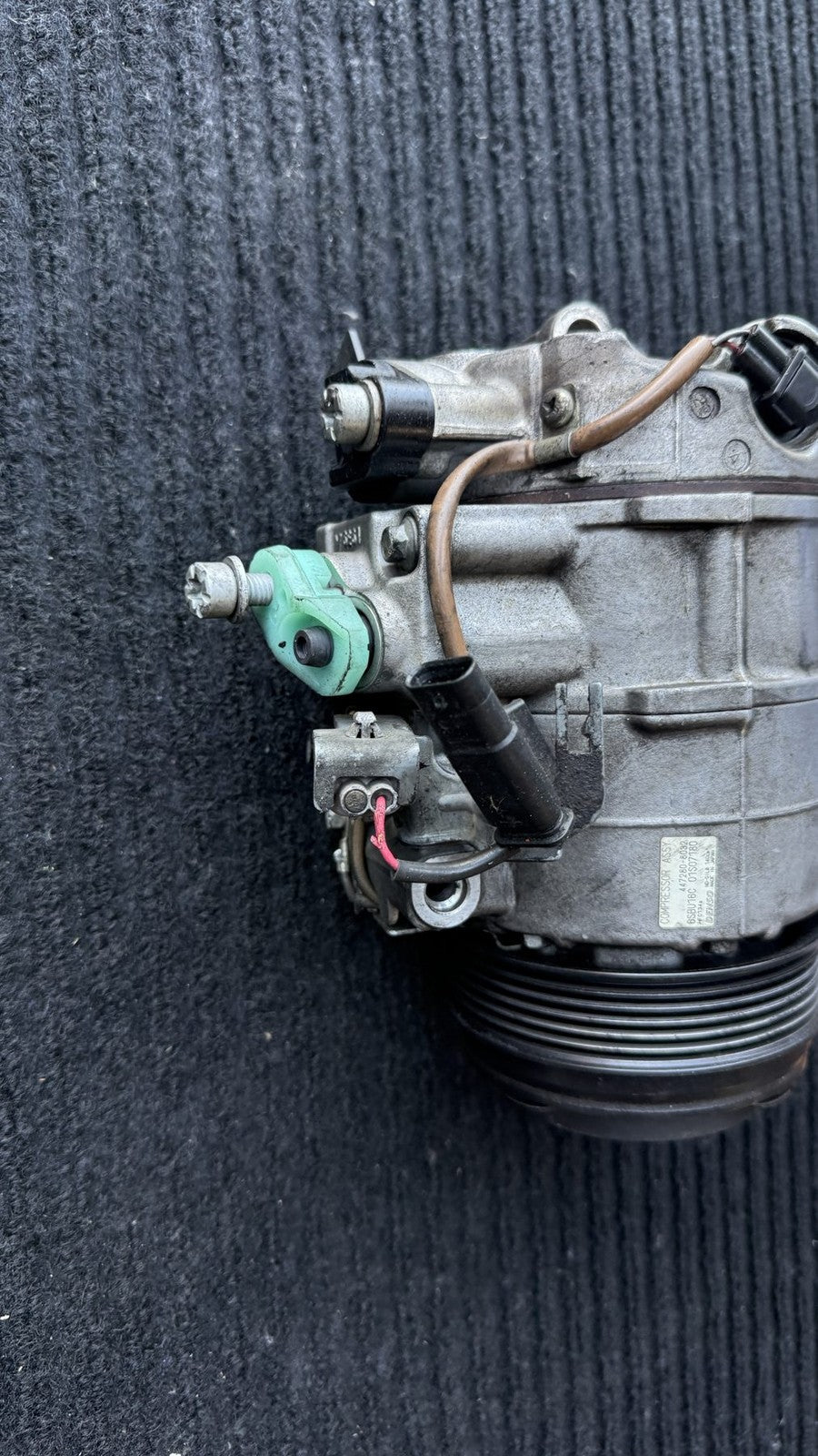 Mercedes-Benz Ml Gle Gl W166 X166 A/C Compressor OEM Denso OEM 4472808032/6SBU16C - eBay image 3