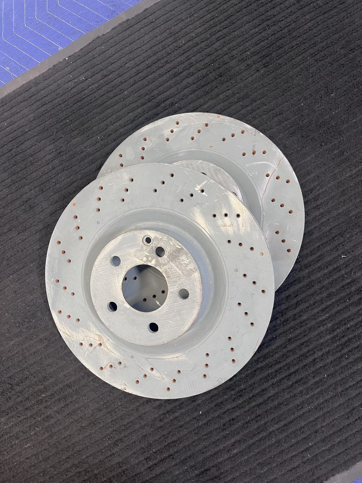 07-14 Mercedes-Benz CL550 CL600 07-13 S550 S600 Front Rotor Pair OEM A2214211612 - eBay image 5