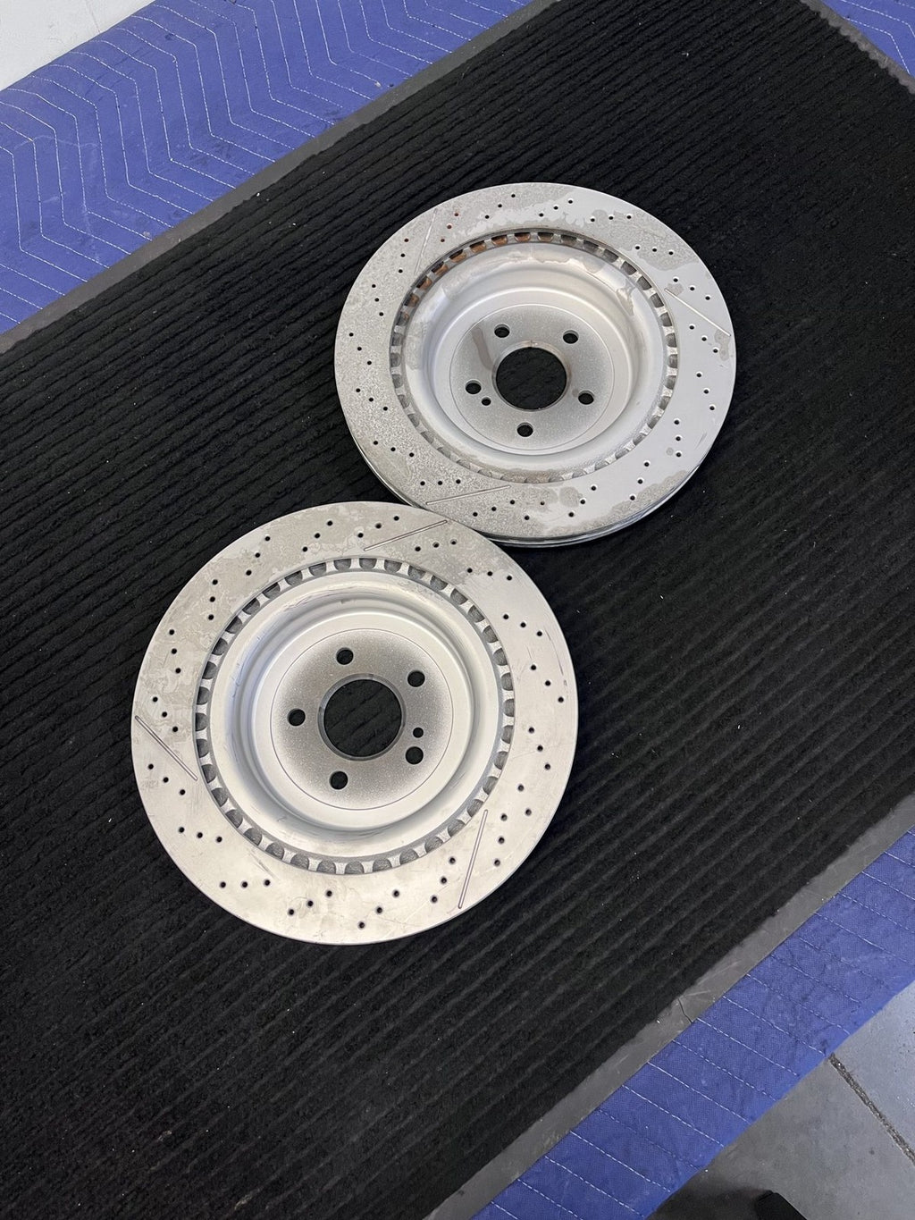 2013-2023 Mercedes-Benz C63 SL63 SL65 AMG Gt Rear Rotors Pair OEM A2314230212 - eBay image 3