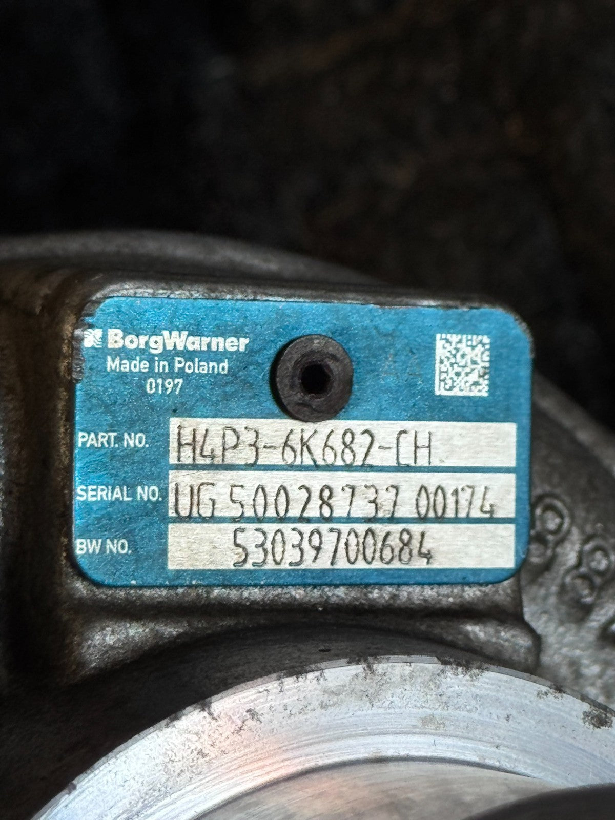 2017-24 Land Rover Discovery Sport Evoque 2.0D Turbocharger OEM H4P36K682CH - eBay image 7