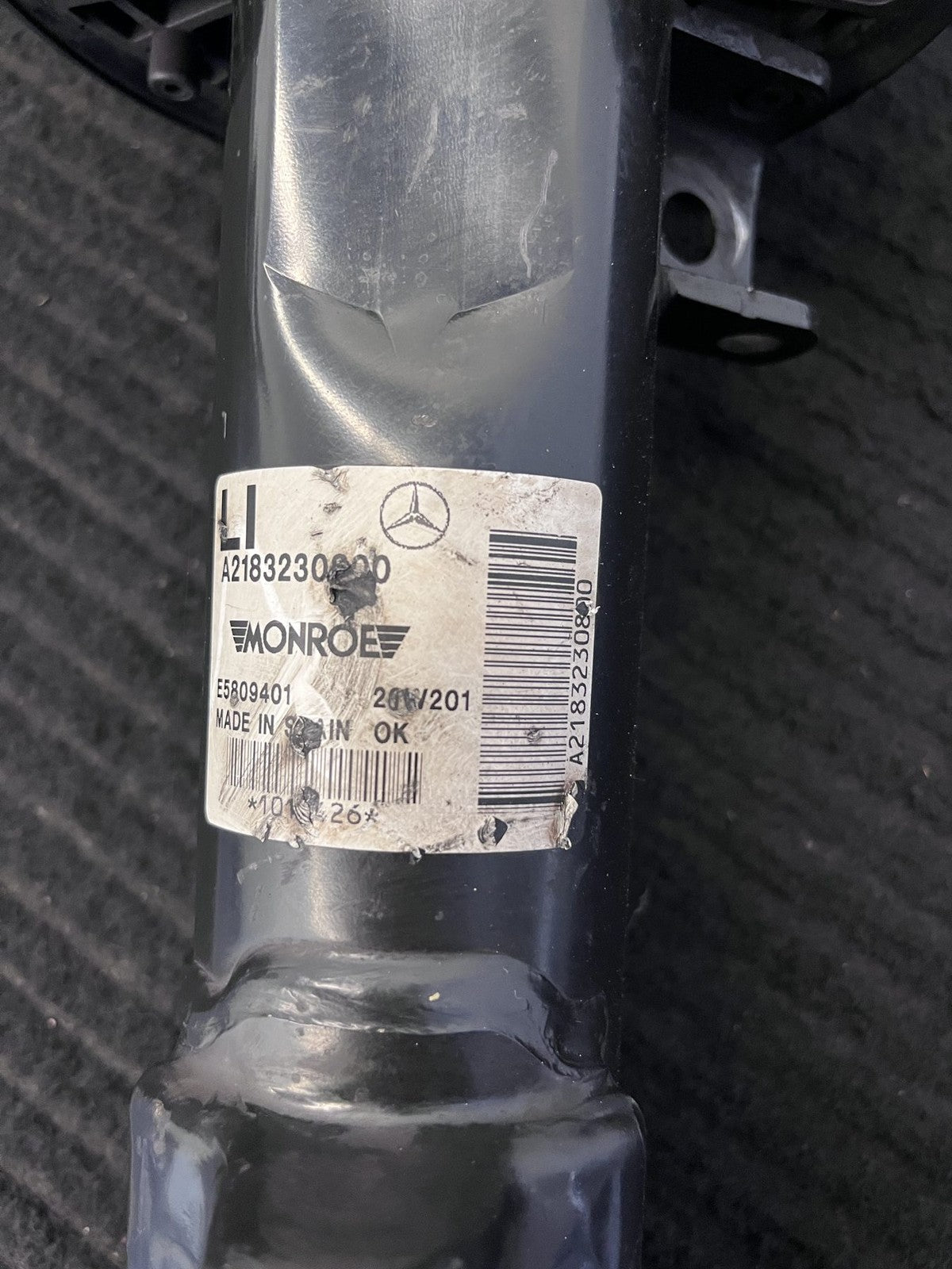 2012-2018 Mercedes-Benz CLS550 C218 Front Left Air Suspension Strut OEM A2183206513 - eBay image 2