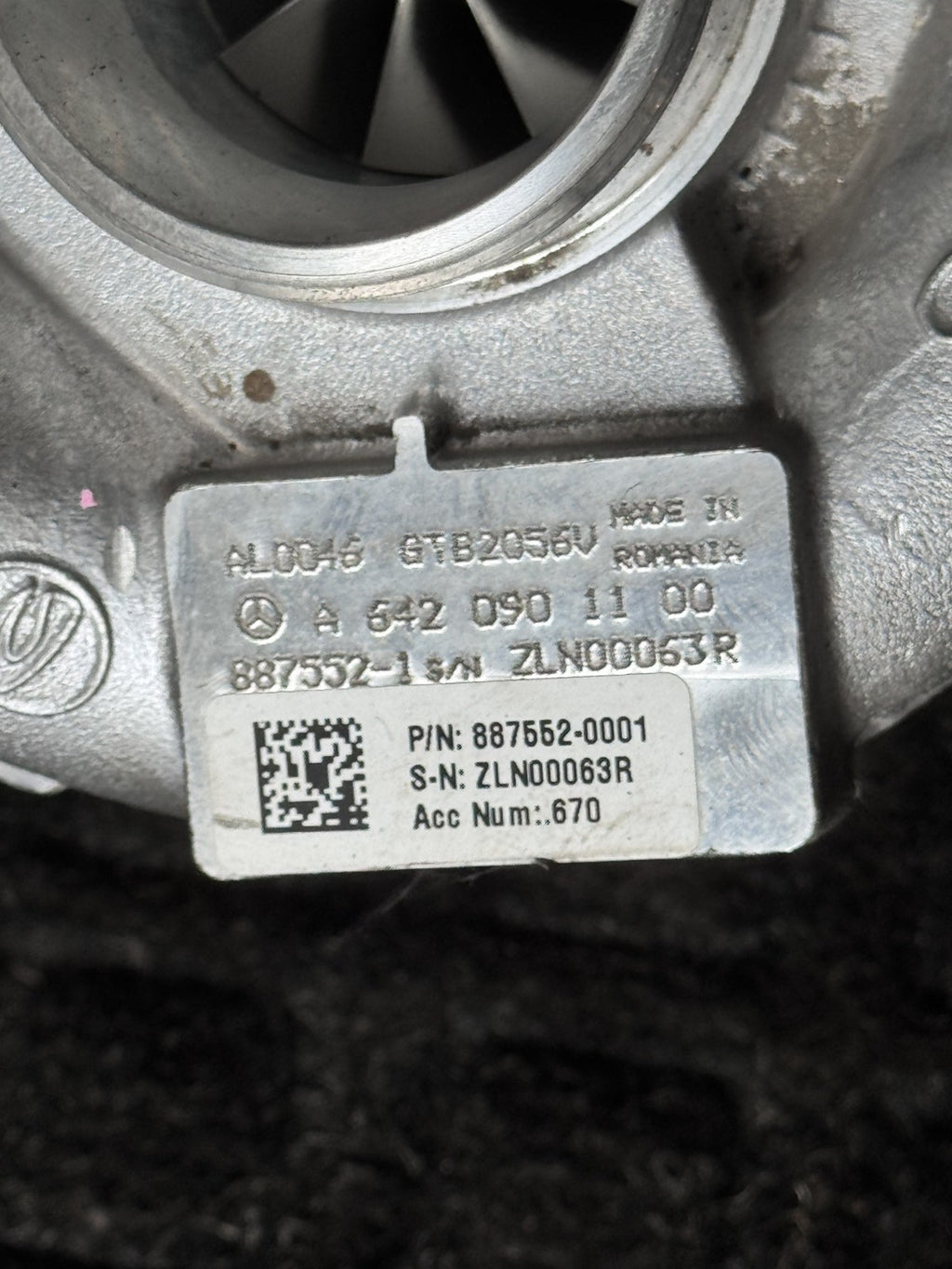 2019-2024 Mercedes Sprinter W907 3.0L Diesel Turbocharger OEM A6420901100 - eBay image 6