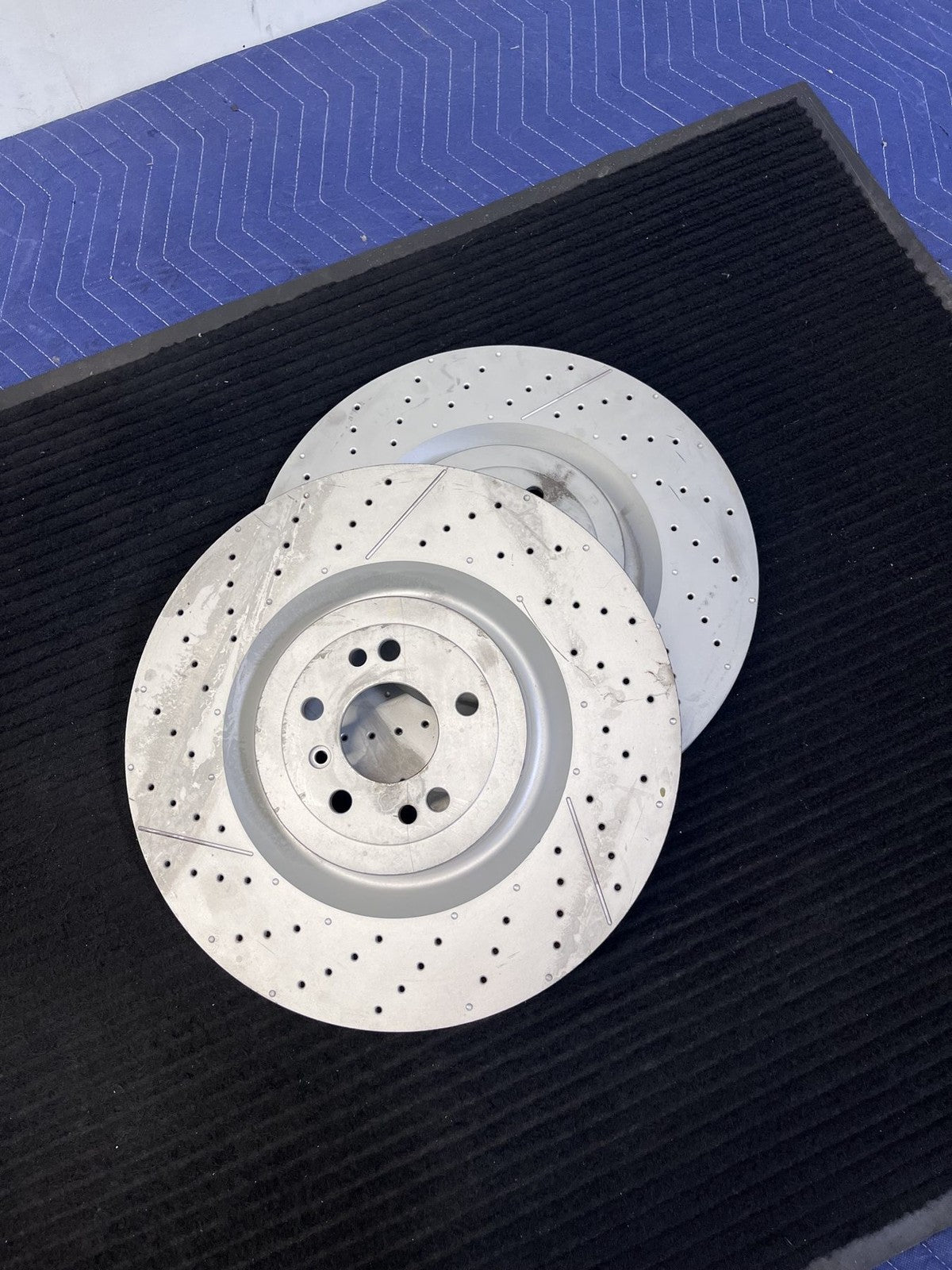 2012-2019 Mercedes-Benz ML63 GL63 GLE63 GLS63 AMG Front Rotor Pair OEM A1664210512 - eBay image 5