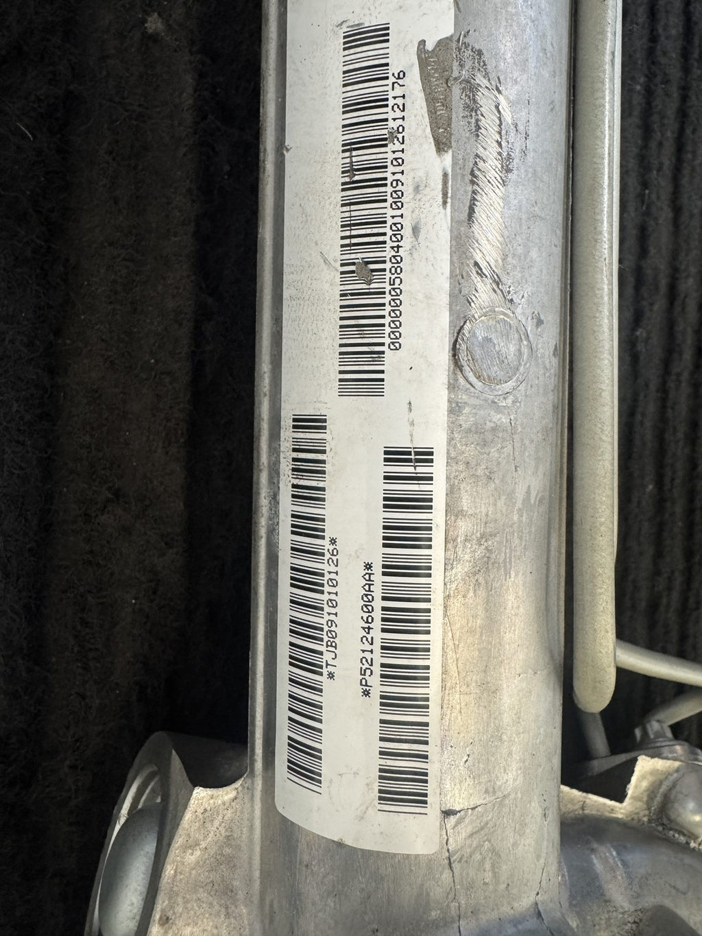 2008-2010 Jeep Commander Hydraulic Power Steering Rack & Pinion OEM 52124600AA - eBay image 3