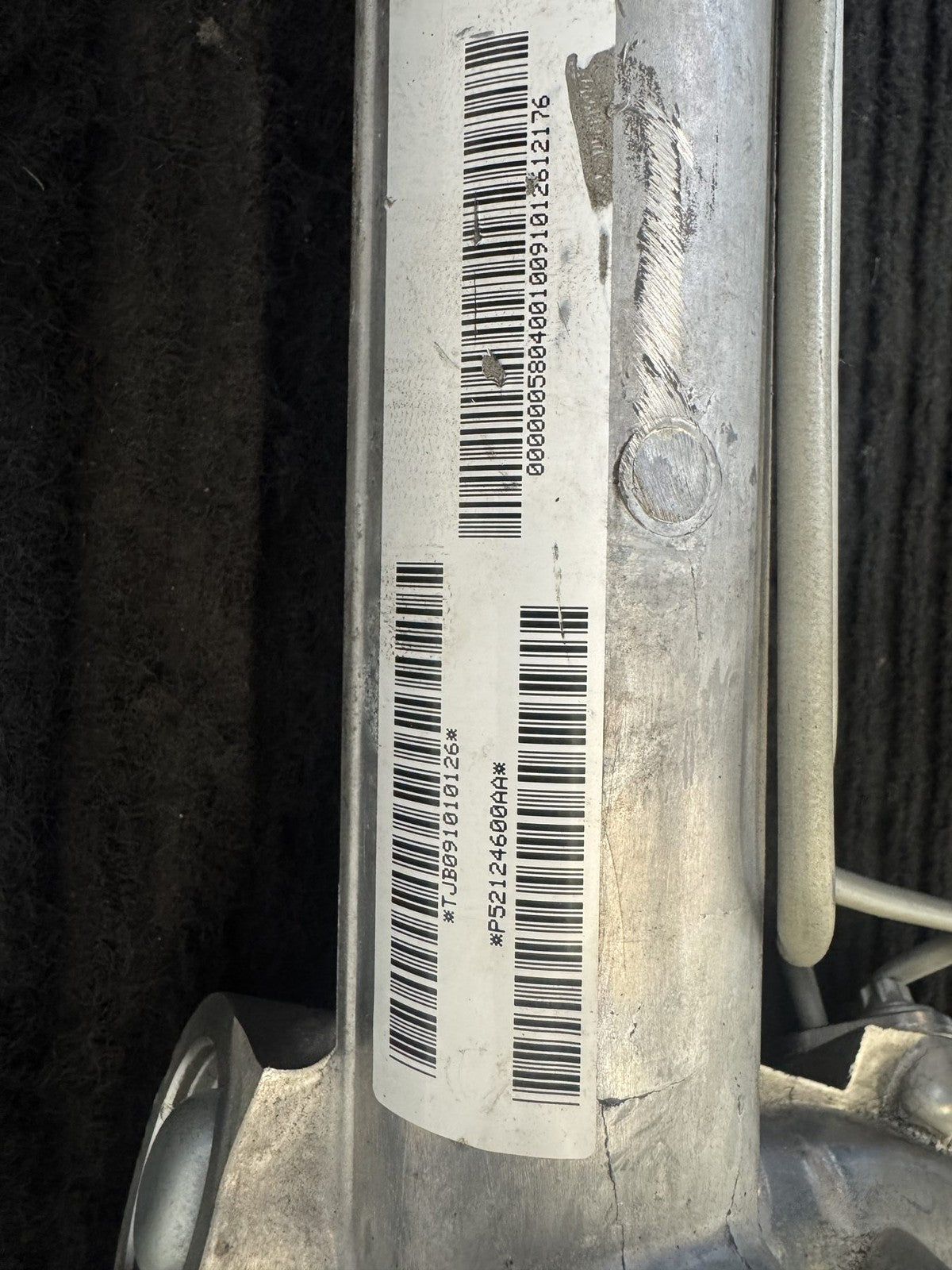 2008-2010 Jeep Commander Hydraulic Power Steering Rack & Pinion OEM 52124600AA - eBay image 3