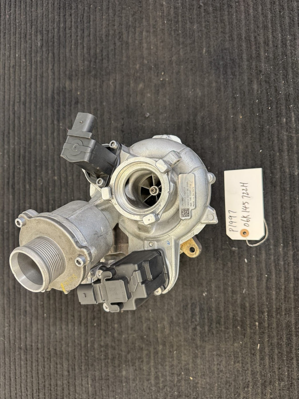 15-20 Audi S3 Tts 15-19 Volkswagen Golf R 2.0T IS38 Turbocharger OEM 06K145722H - eBay image 5