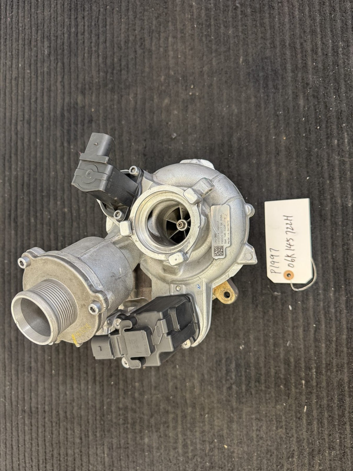 15-20 Audi S3 Tts 15-19 Volkswagen Golf R 2.0T IS38 Turbocharger OEM 06K145722H - eBay image 5