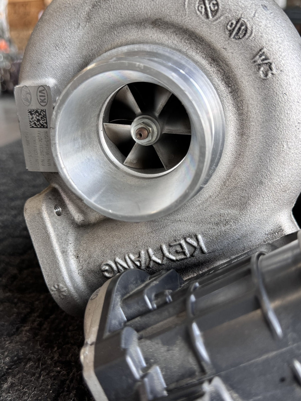 2017-2020 Hyundai Santa Fe 2.0L Turbocharger Turbine OEM 28231-2GTA1 TD04L6 - eBay image 6