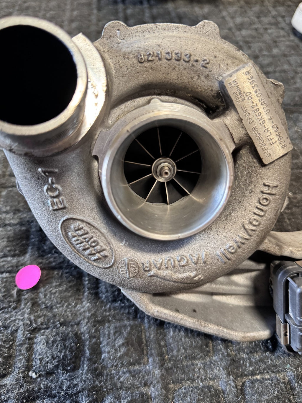 2017-2023 Jaguar F-Pace Land Rover Velar 2.0T Turbocharger OEM FPLA6K682AD - eBay image 1