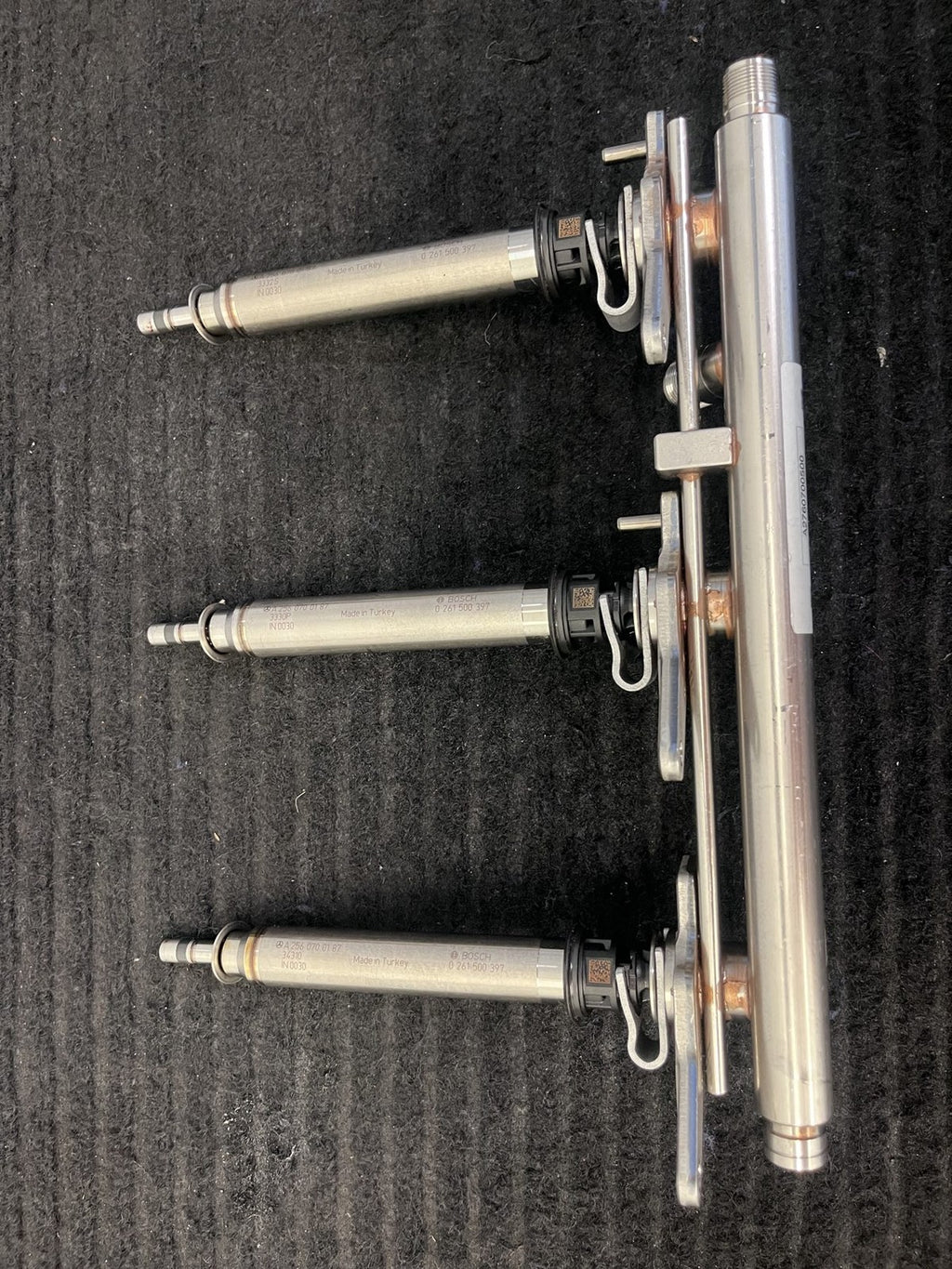 2015-2020 Mercedes-Benz C400 C43 GLE43 SLC43 Fuel Rail 3 Injectors OEM A2760700500 - eBay image 3