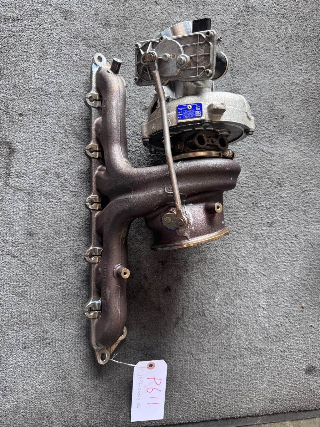 2021-2024 Jaguar F-Pace 3.0L MHEV Turbocharger 11K Miles OEM J6P3-6K682-AG - eBay image 6