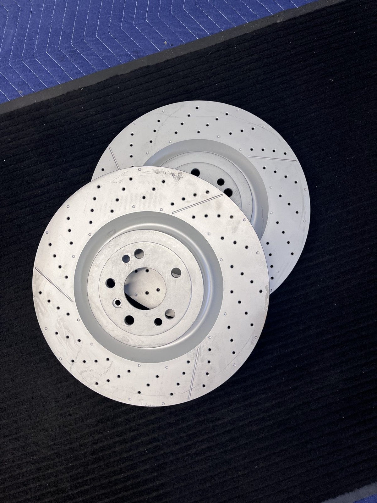 2012-2019 Mercedes-Benz ML63 GL63 GLE63 GLS63 AMG Front Rotors Pair OEM A1664210512 - eBay image 6