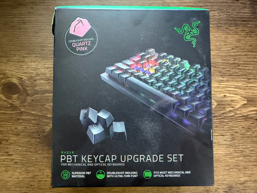 Razer PBT Keycap Upgrade Set - Pink | RC21-01490300-R3M1 - eBay image 2