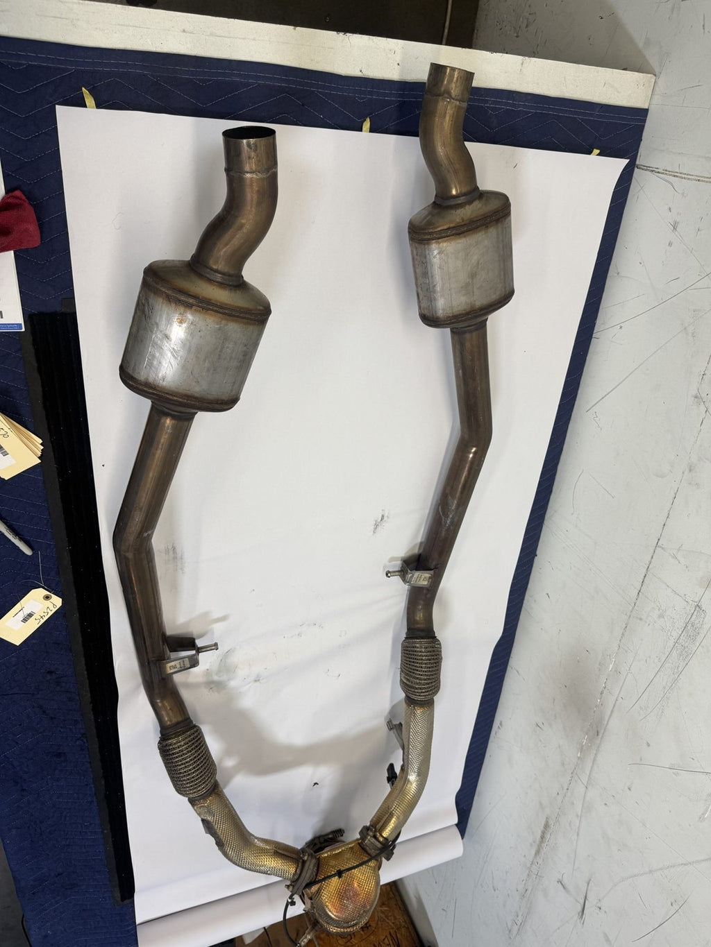 2018-2025 Audi SQ5 3.0L Catalytic Converter Front Pipe Set OEM 80A254252L - eBay image 4