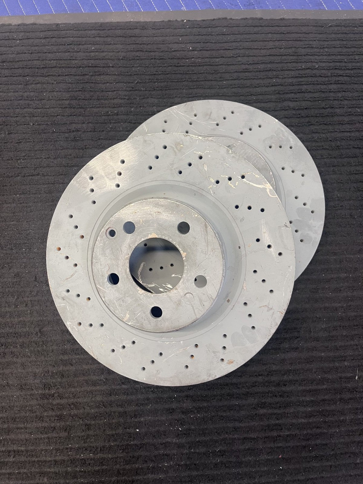 2000-06 Mercedes-Benz CL500 2000-02 S430 S500 Front Brake Rotor Pair OEM A2204212512 - eBay image 5
