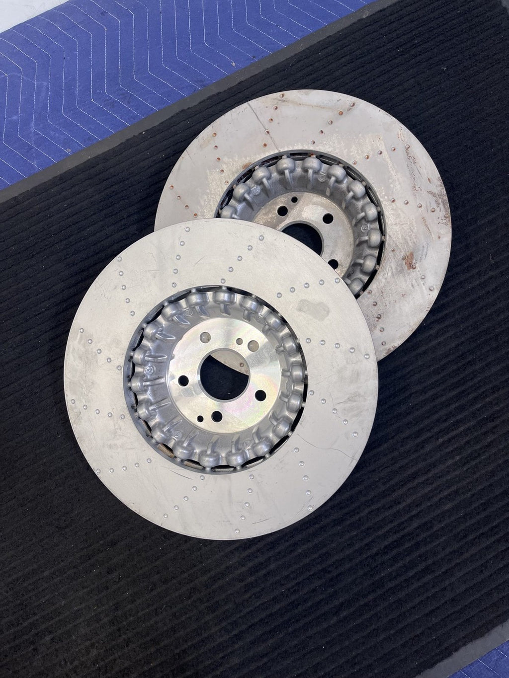 2022-2025 Mercedes-Benz Sl AMG Front Brake Rotors Pair OEM A2144210000 - eBay image 3