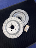 2013-2023 Mercedes-Benz C63 SL63 SL65 AMG Gt Rear Rotors Pair OEM A2314230212 - eBay image 1