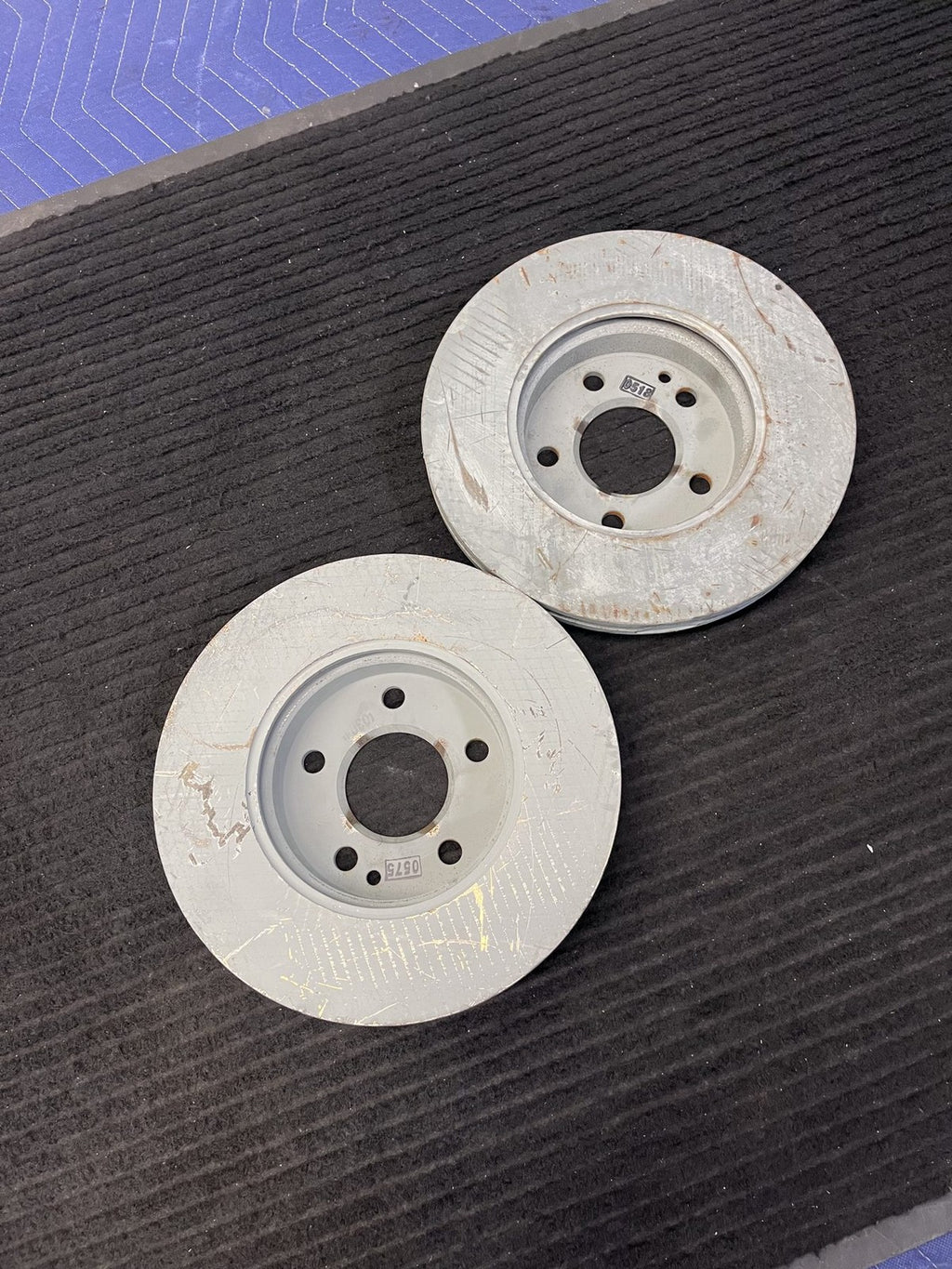 2011-2019 Mercedes-Benz A180 B180 CLA180 Front Vented Rotor Pair OEM A2464210012 - eBay image 2