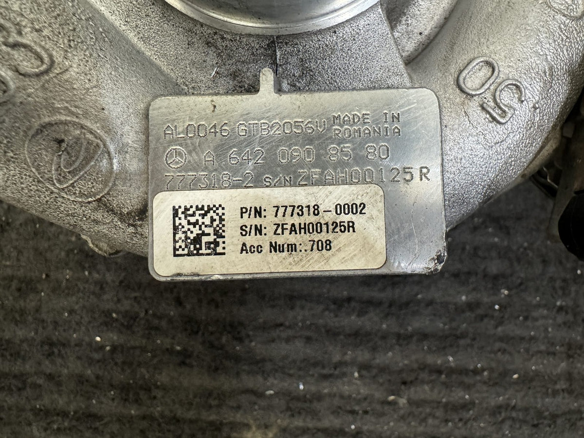 2007-2022 Mercedes-Benz E Gl Ml R Sprinter 3.0L Diesel Turbo OEM A6420908580 - eBay image 2