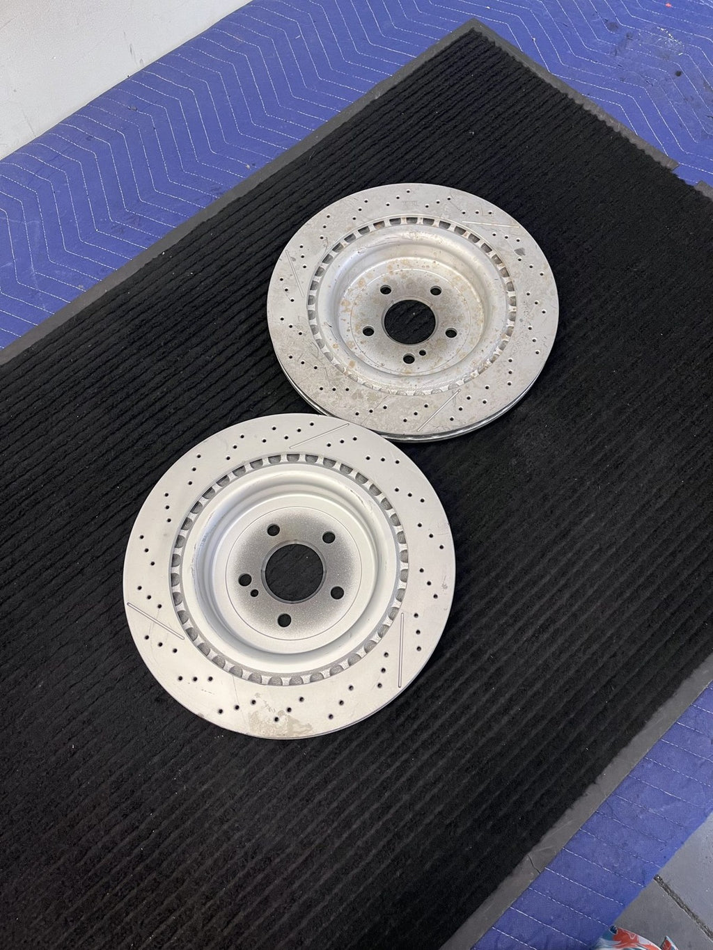 2013-2023 Mercedes-Benz C63 SL63 SL65 AMG Gt Rear Rotors Pair OEM A2314230212 - eBay image 3