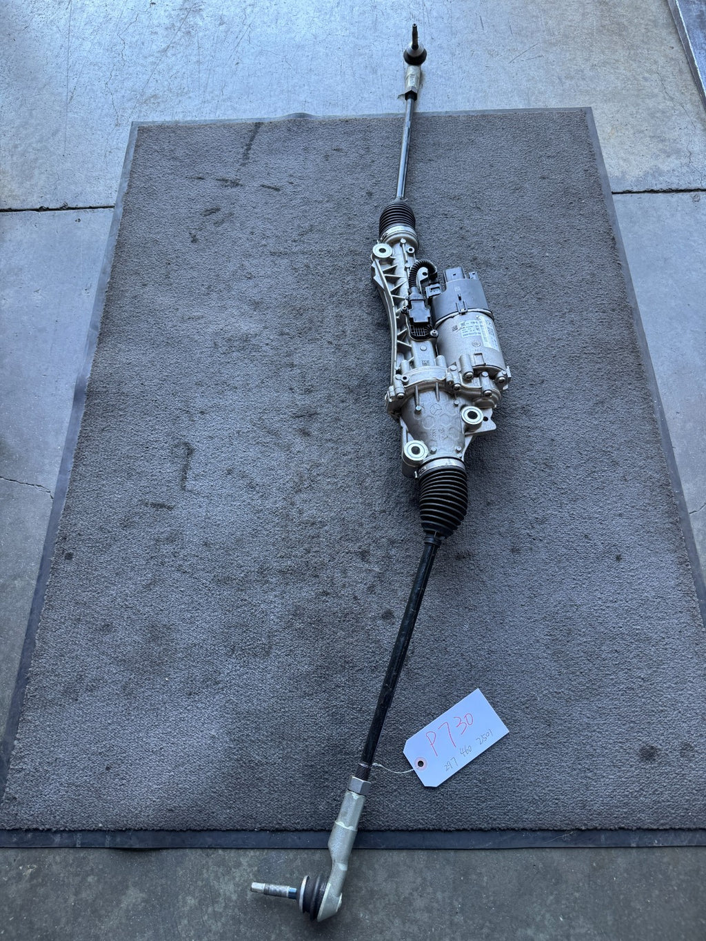 2022-2025 MB EQS V297 X296 Rear Steering Rack Gear W/ Rods OEM 2974602501 - eBay image 1