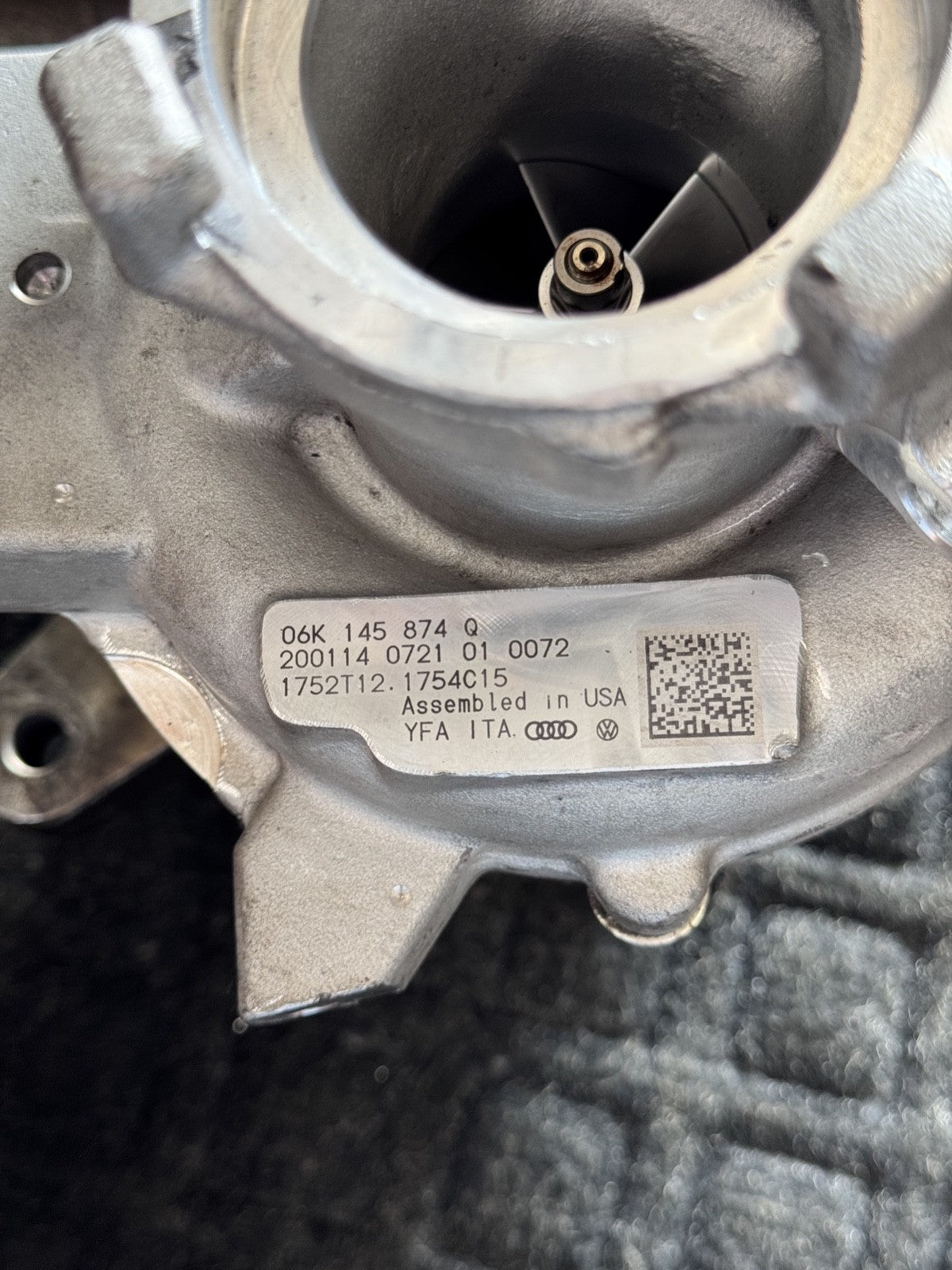 2015-2020 Audi A3 TT VW Golf GTI Jetta 1.8T 2.0T Turbocharger 06K145874Q IHI OEM - eBay image 6