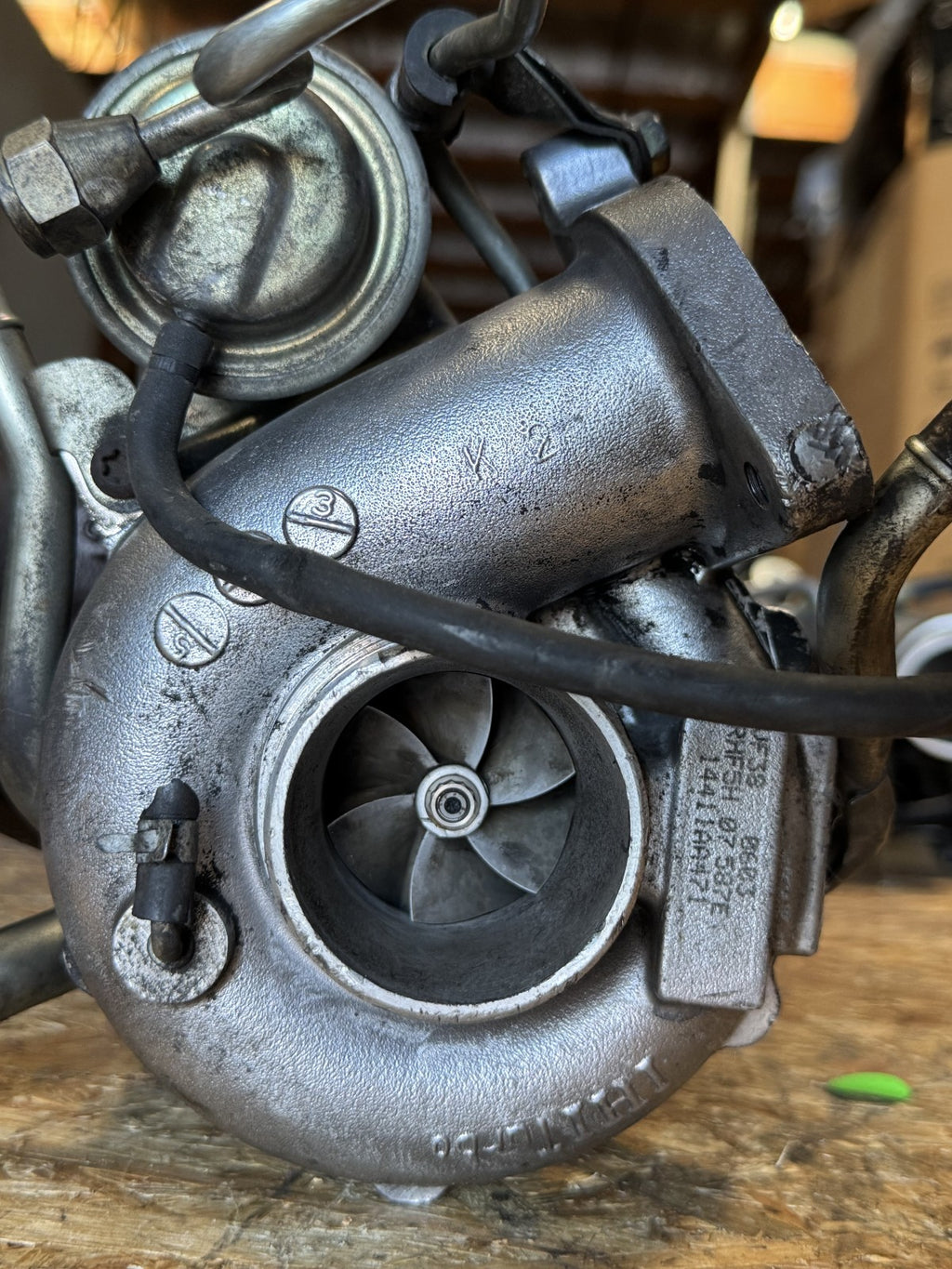 2003-2006 Subaru Impreza WRX EJ20 Turbocharger TD04L Turbine OEM 14411AA471 - eBay image 2