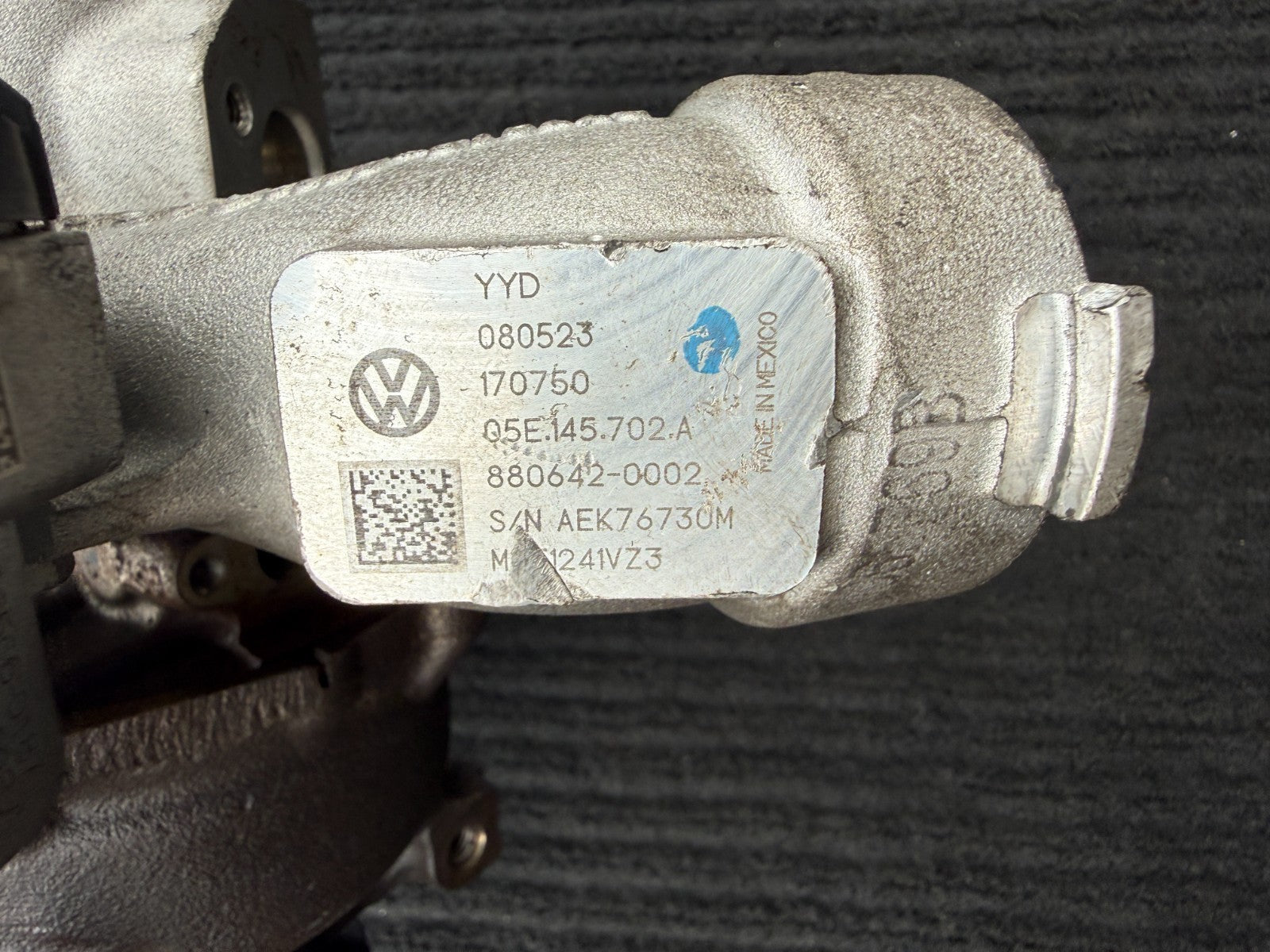 2022-2024 Volkswagen Taos 1.5L L4 TSI DNKA Turbocharger OEM 05E145702A - eBay image 8