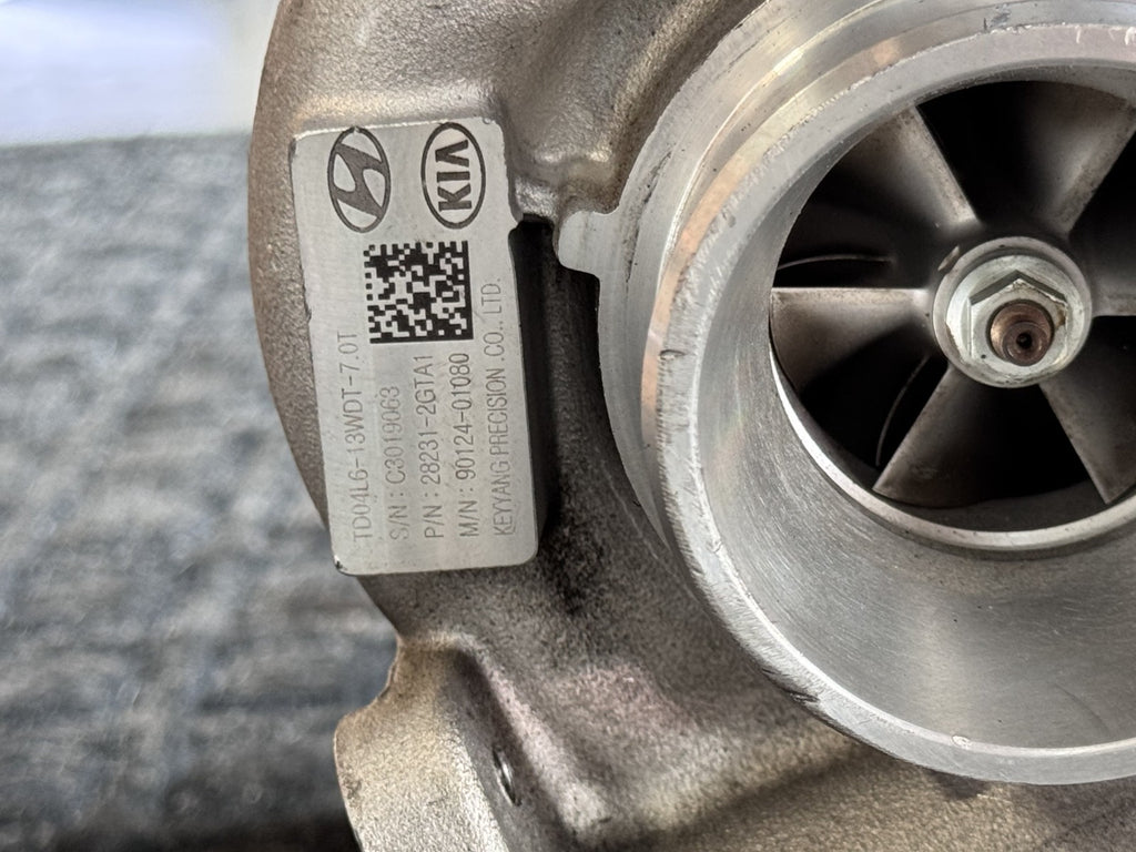 2017-2020 Hyundai Santa Fe 2.0L Turbocharger Turbine OEM 28231-2GTA1 TD04L6 - eBay image 8
