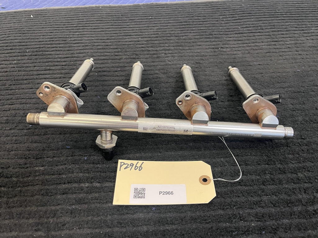 2014-2020 Mercedes-Benz CLA250 GLA250 Fuel Rail 4 Injectors OEM A2700701400 - eBay image 1