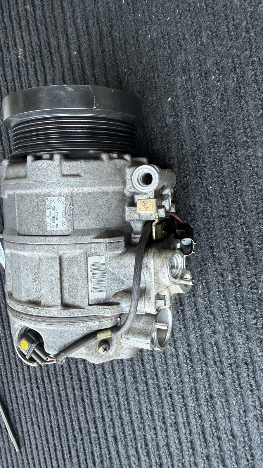 03-06 Mercedes-Benz SL500 SL55 R230 A/C Compressor OEM Denso 447220-9102 - eBay image 5