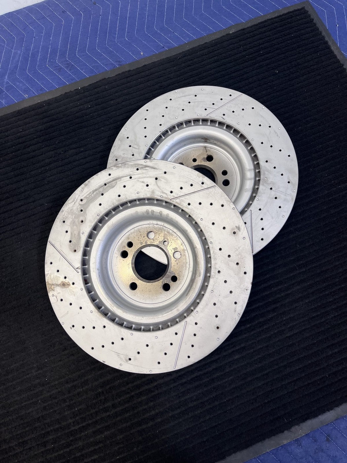 2012-2019 Mercedes-Benz ML63 GL63 GLE63 GLS63 AMG Front Rotor Pair OEM A1664210512 - eBay image 3