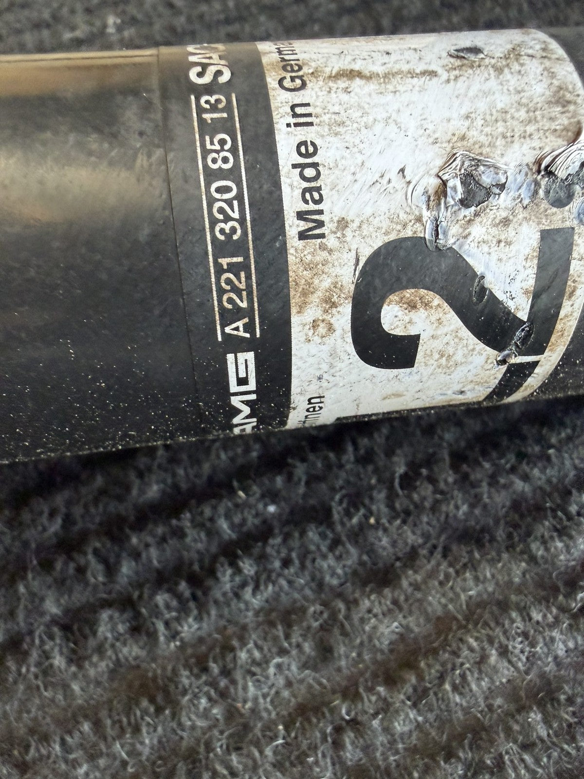 2008 Mercedes-Benz CL C216 Left Air Suspension Strut OEM 2213208513 - eBay image 4