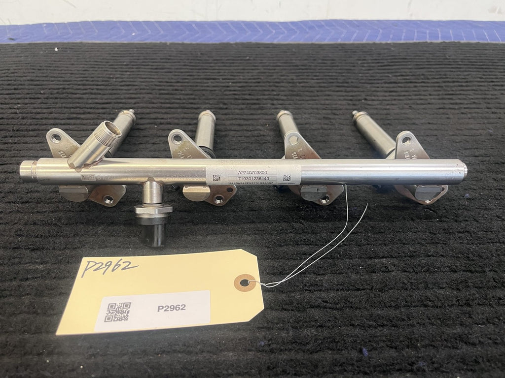 2015-2019 Mercedes-Benz C300 GLC300 E300 Fuel Rail 4 Injectors OEM A2740703800 - eBay image 1