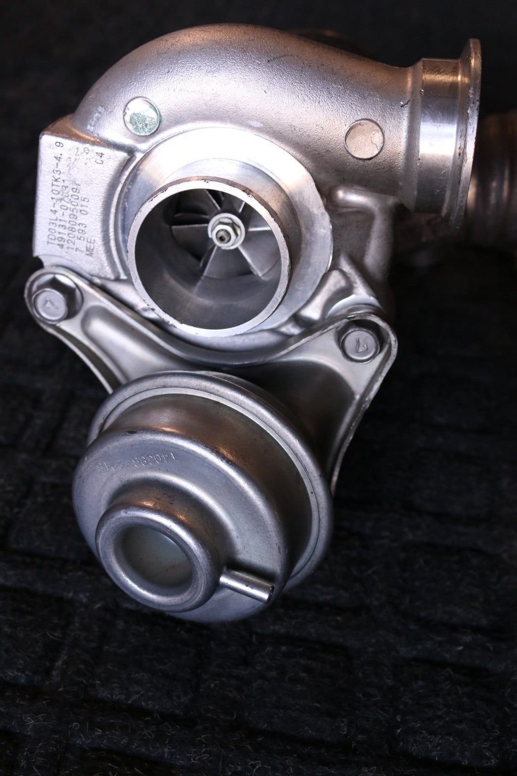 N54 Turbocharger for BMW 135i 335i 535i Z4 3.0L Twin Turbo 49131-07031 Front - eBay image 3