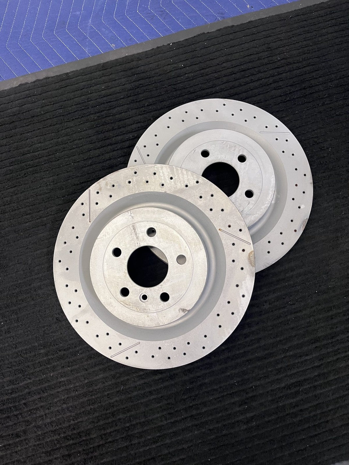 2012-2019 Mercedes-Benz ML63 GL63 GLE63 GLS63 AMG Rear Rotors Pair OEM A1664230512 - eBay image 4