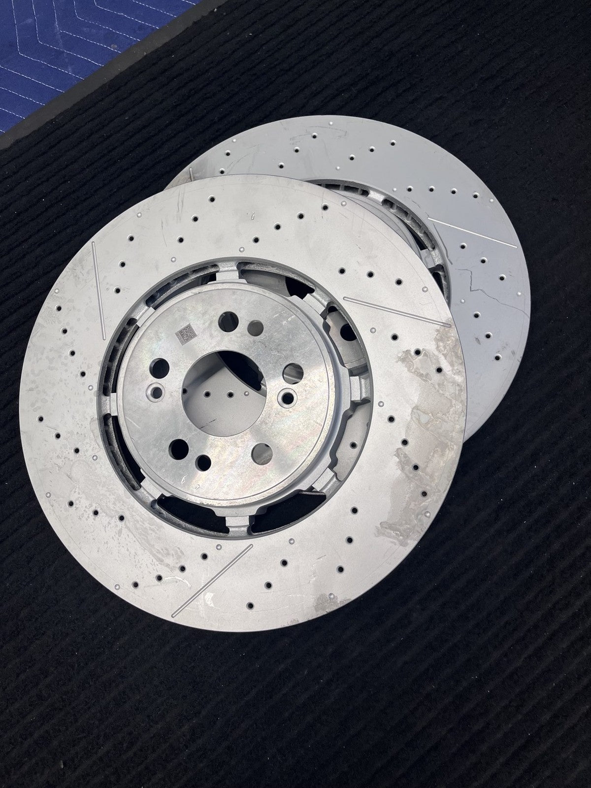 2021-2025 Mercedes-Benz GLE53 GLE63 GLS63 AMG Rear Brake Rotors Pair OEM A1674235401 - eBay image 6