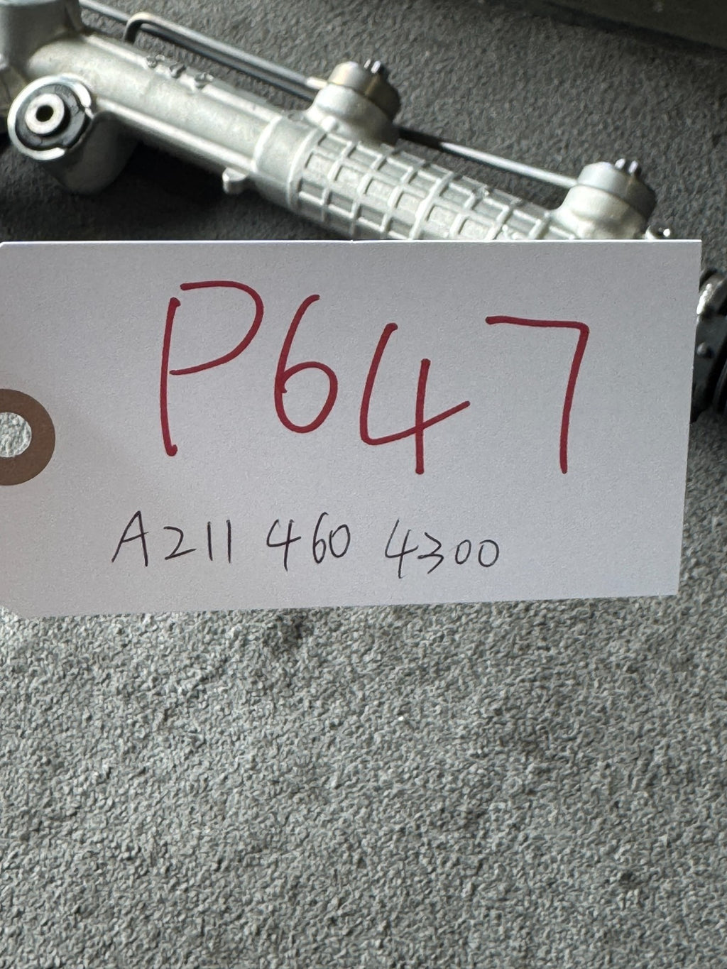 2007-2009 Mercedes E350 W211 Steering Rack Pinion OEM A2114604300 - eBay image 9