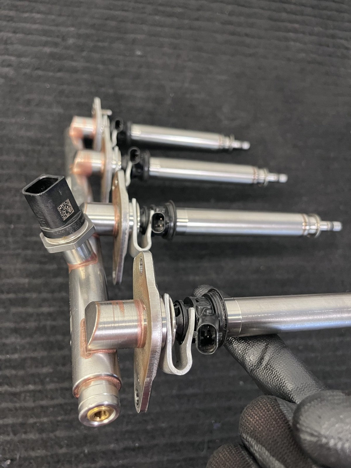 2019-2023 Mercedes-Benz C300 GLC300 E350 Fuel Rail 4 Injectors OEM A2640701000 - eBay image 6