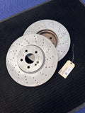 2020-2025 Mercedes-Benz CLA35 CLA45 GLA35 GLA45 GLB35 Front Rotors OEM A1774211000 - eBay image 1