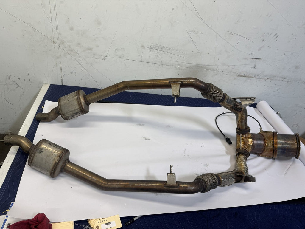 2018-2025 Audi SQ5 3.0L Catalytic Converter Front Pipe Set OEM 80A254252L - eBay image 8