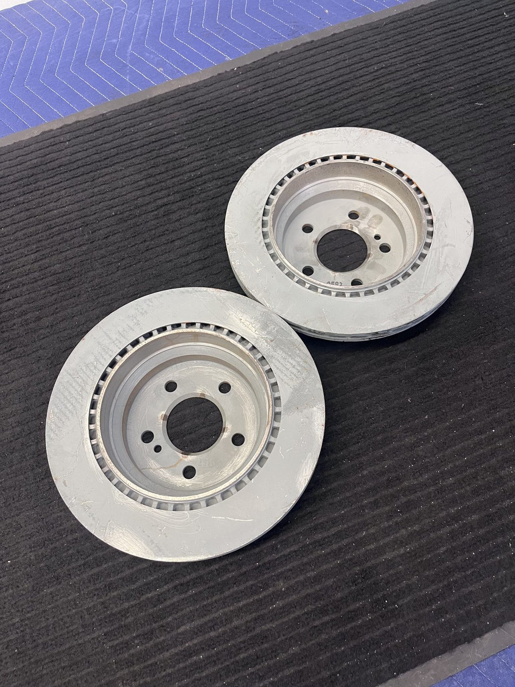 2003-2017 Mercedes-Benz E Cls Glk Rear Vented Brake Rotors Pair OEM A0004230912 - eBay image 2