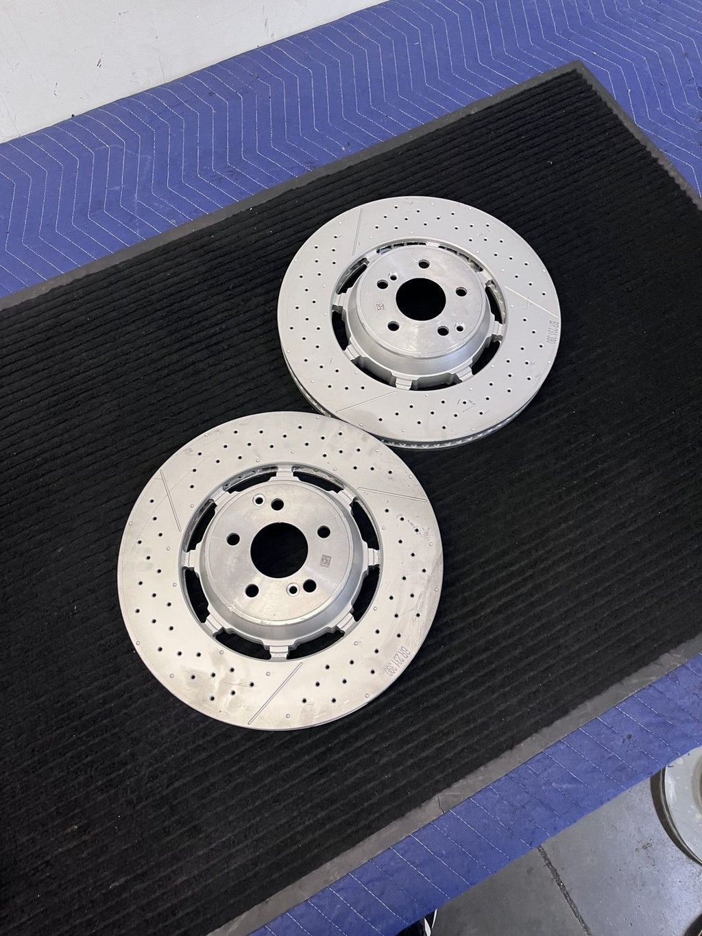 2013-2025 Mercedes-Benz C63 E63 GLC63 SL63 AMG Gt Front Rotors Pair OEM A2314211812 - eBay image 5