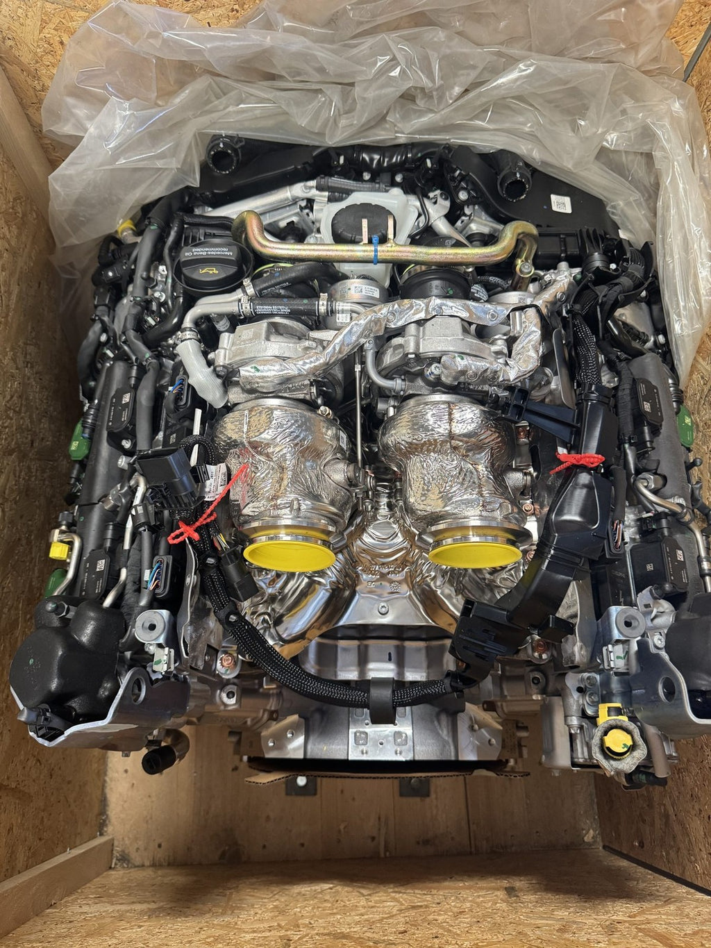 2018-2021 Mercedes-Benz S560 GLE580 GLS580 4.0L V8 BiTurbo Engine A1760108402 OEM - eBay image 1