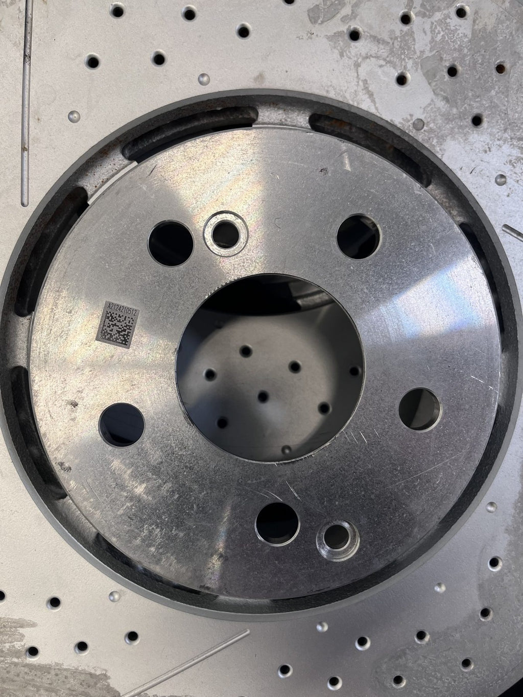 2008-2024 Mercedes-Benz C63 E63 CLS63 AMG Gt Front Rotors Pair OEM A2124210512 - eBay image 6