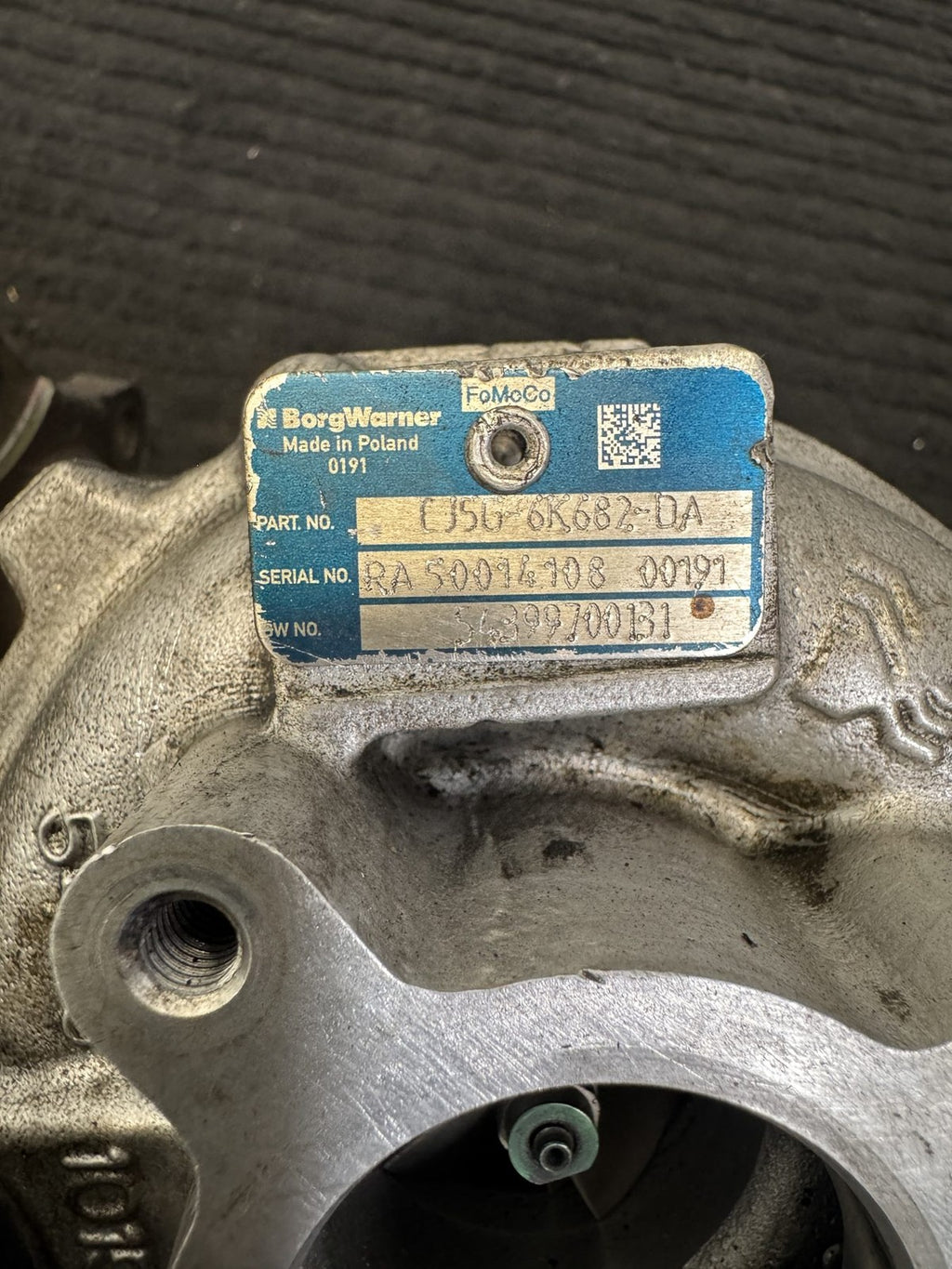 2013-2019 Ford Fiesta Escape Fusion Transit Connect Turbo OEM CJ5G6K682DA - eBay image 2