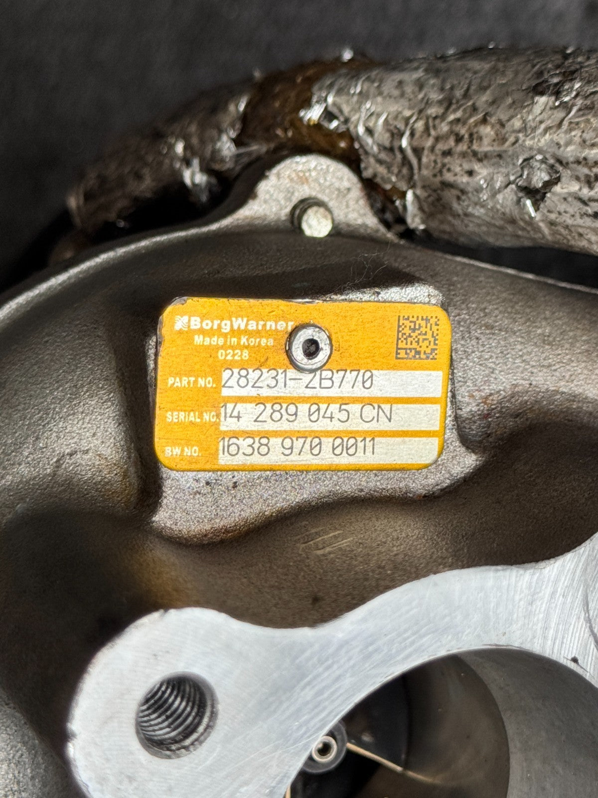 2014-20 Turbo 1.6L for Hyundai Veloster Tucson Elantra Kia Forte OEM 28231-2B770 - eBay image 2